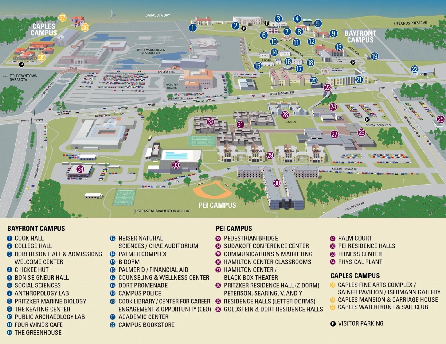 Campus Map New College Of Florida campus-map-new-college-of-florida