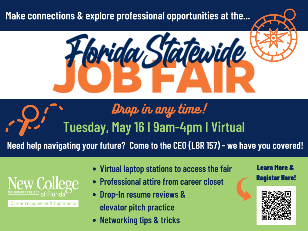 Florida Statewide Job Fair New College of Florida
