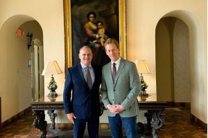 Bruce Gilley and Richard Corcoran Posing together