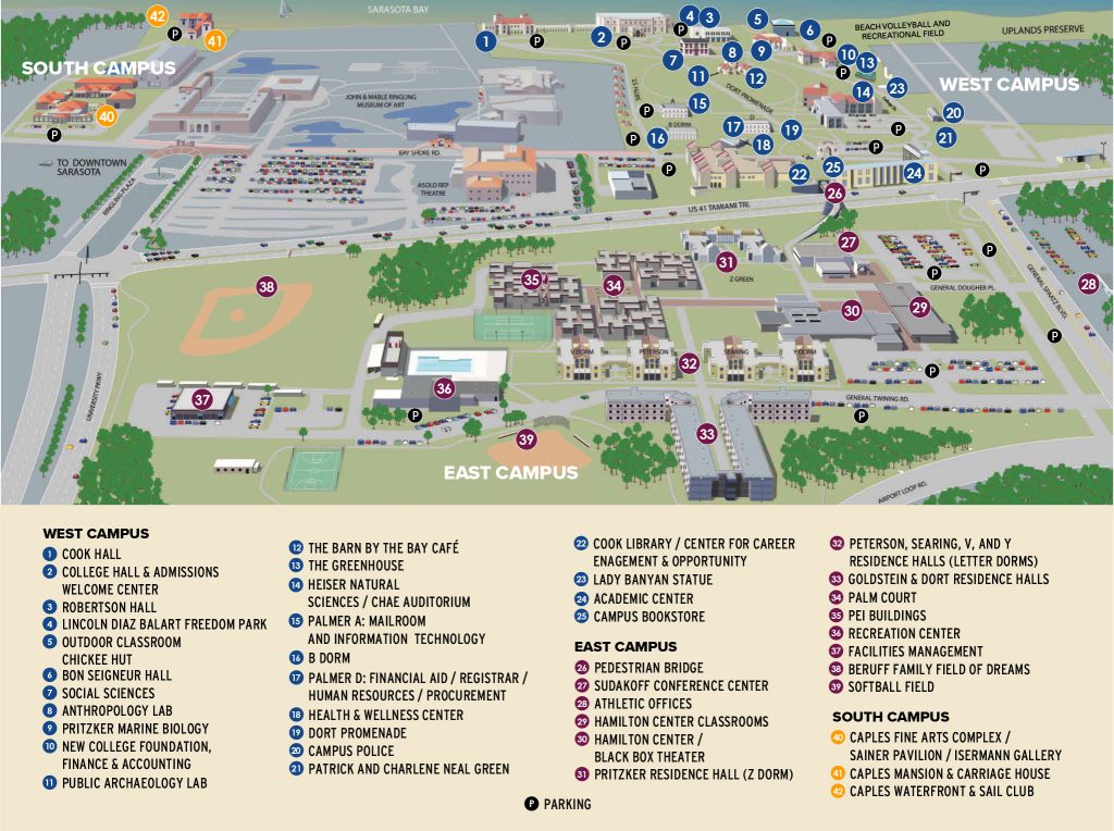 Campus Map, March 2026