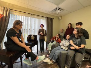 Students Learn About the Practice of Traditional Chinese Medicine.